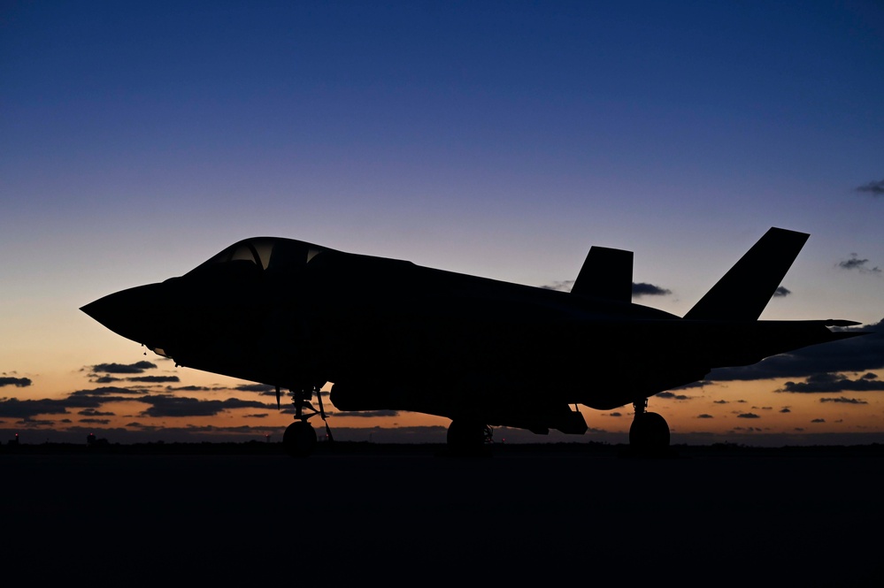 F-35A Sunrise at NAS Key West
