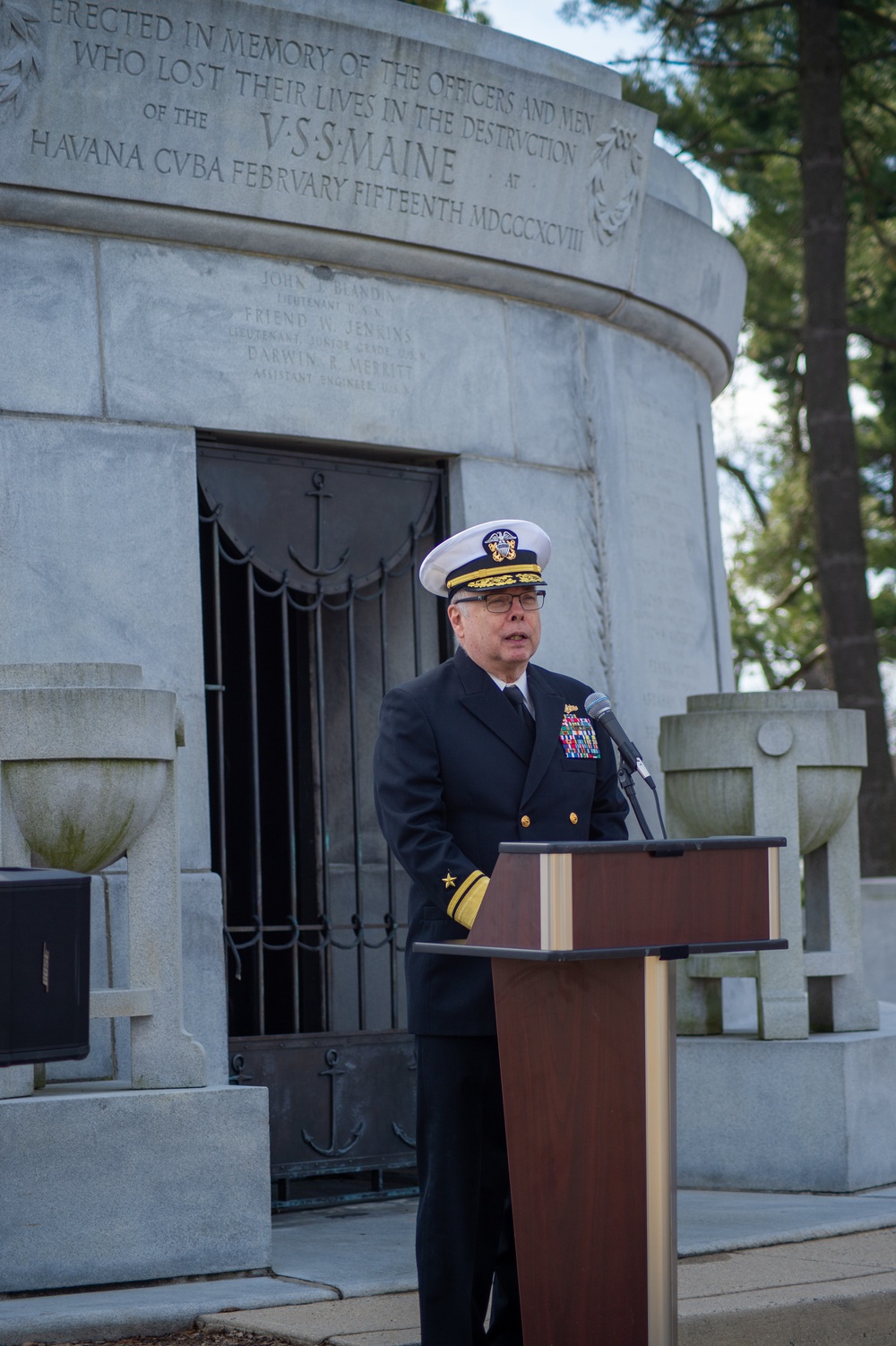 USS Maine 125th Anniversary Commemoration
