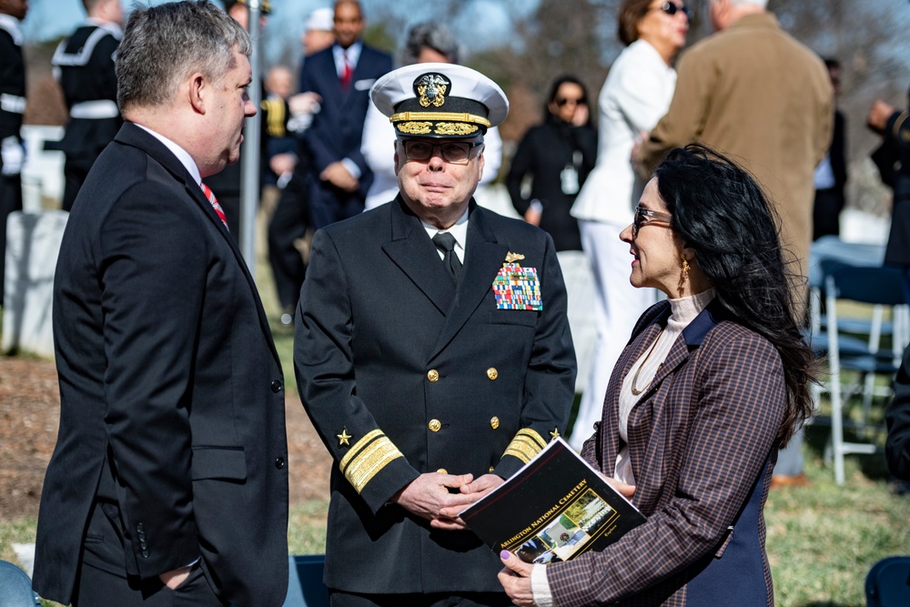 Ceremony Commemorating the 125th Anniversary of the Sinking of the USS Maine