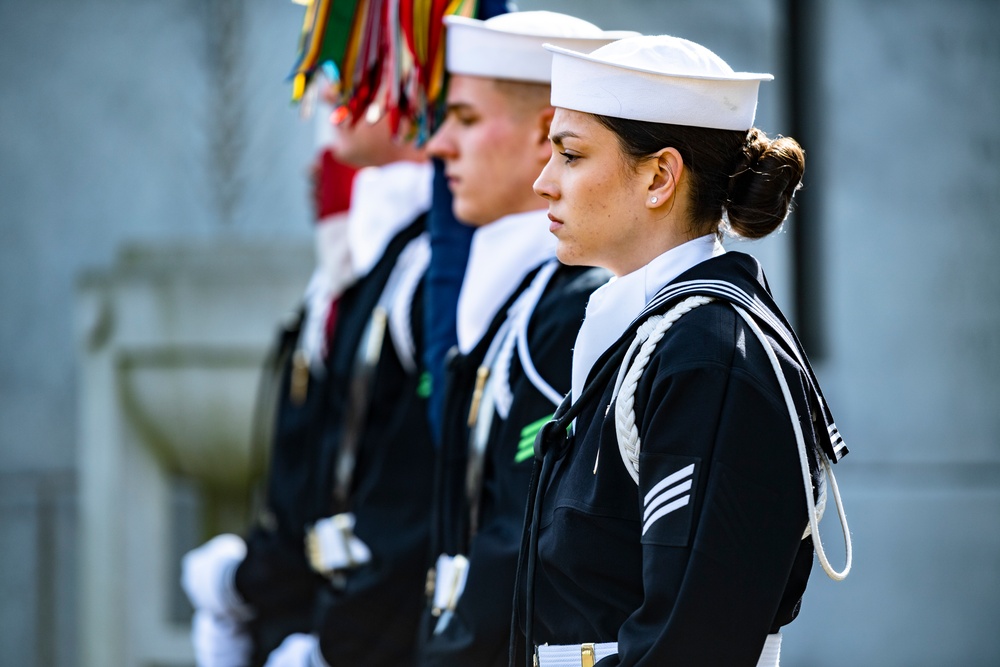 Ceremony Commemorating the 125th Anniversary of the Sinking of the USS Maine