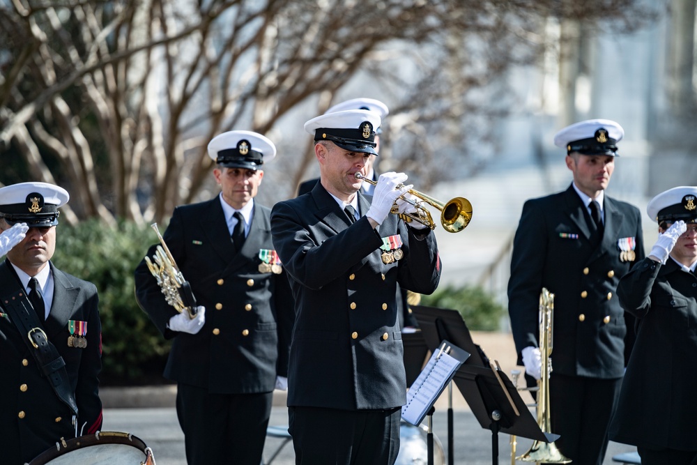 Ceremony Commemorating the 125th Anniversary of the Sinking of the USS Maine