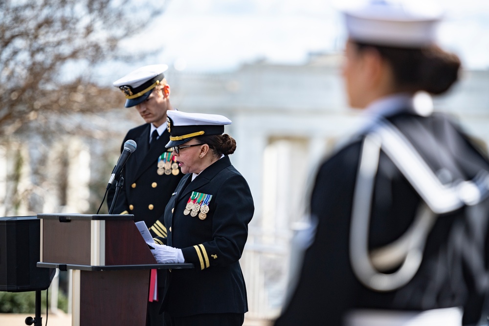 Ceremony Commemorating the 125th Anniversary of the Sinking of the USS Maine