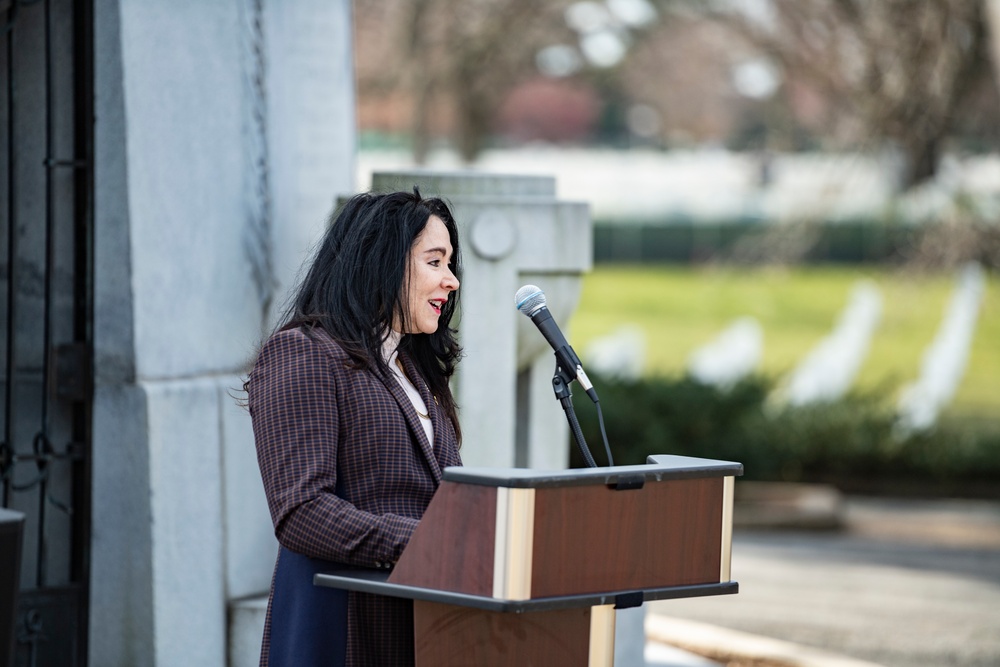 Ceremony Commemorating the 125th Anniversary of the Sinking of the USS Maine