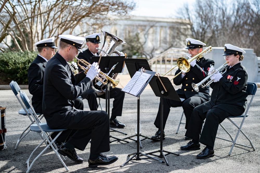 Ceremony Commemorating the 125th Anniversary of the Sinking of the USS Maine