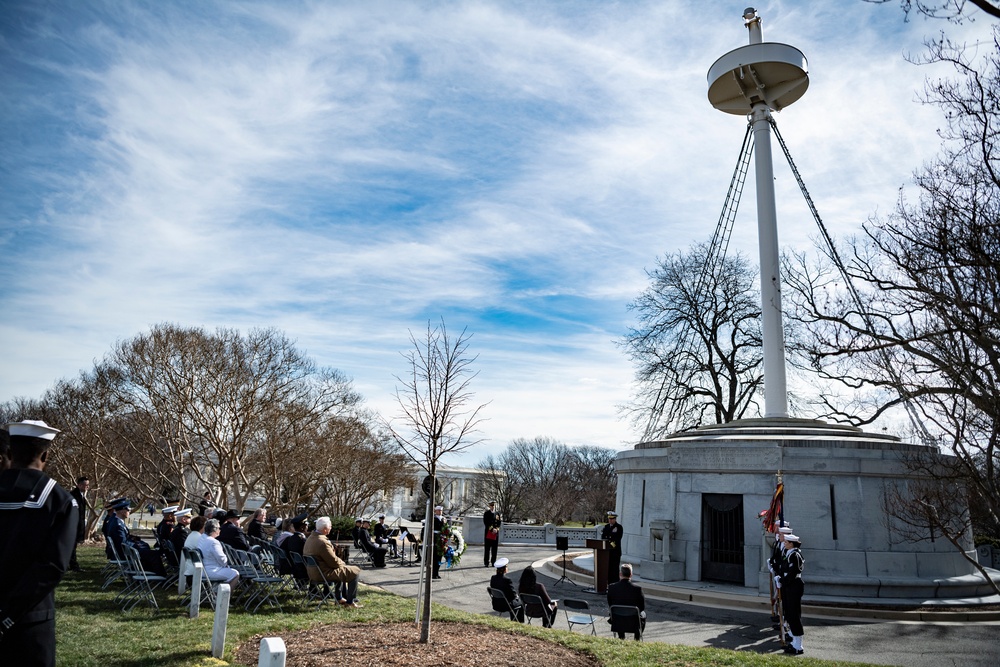 Ceremony Commemorating the 125th Anniversary of the Sinking of the USS Maine