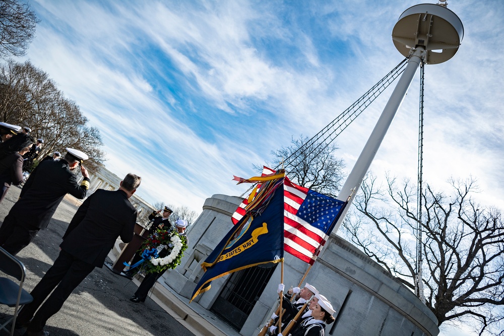 Ceremony Commemorating the 125th Anniversary of the Sinking of the USS Maine