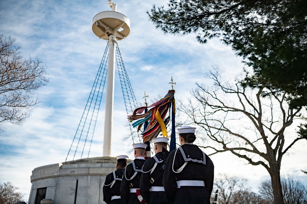 Ceremony Commemorating the 125th Anniversary of the Sinking of the USS Maine