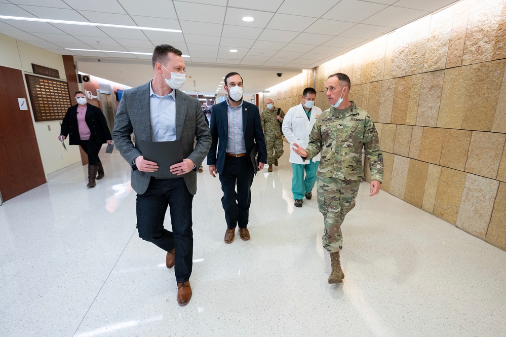 Tim Dill Staff Delegation Visit to Joint Base San Antonio