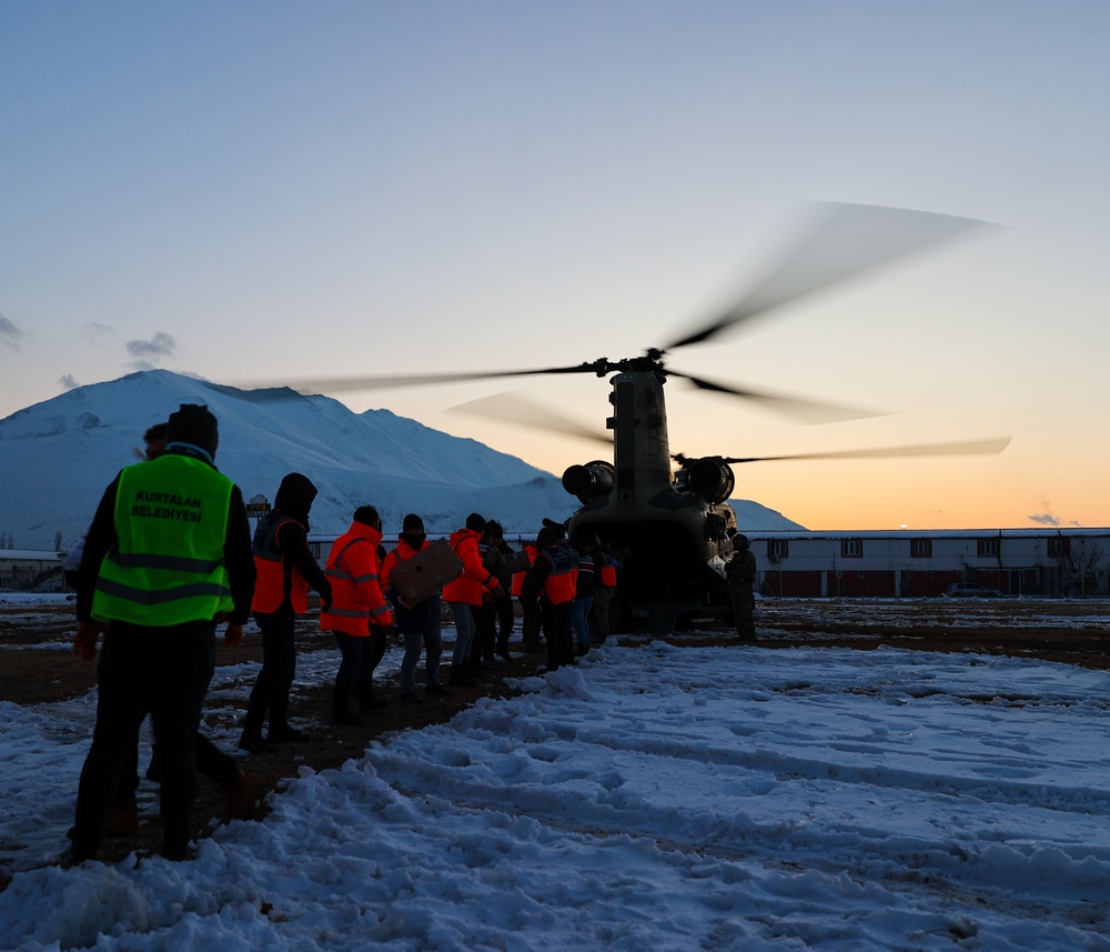 Humanitarian Aid Provided to Turkish Citizens