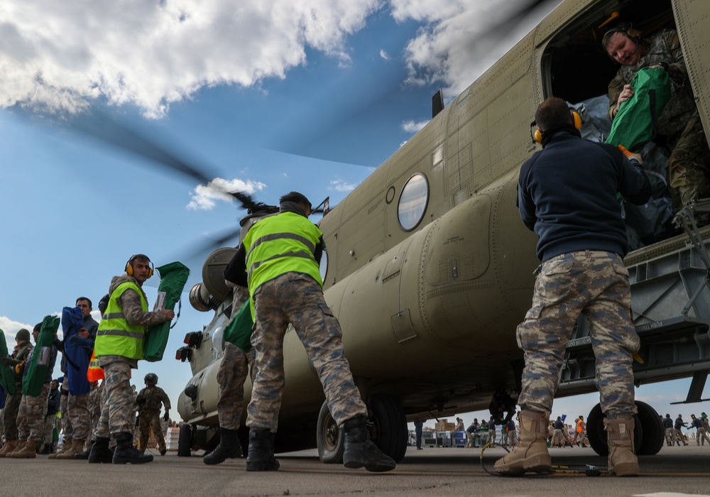 Humanitarian Aid Provided to Turkish Citizens