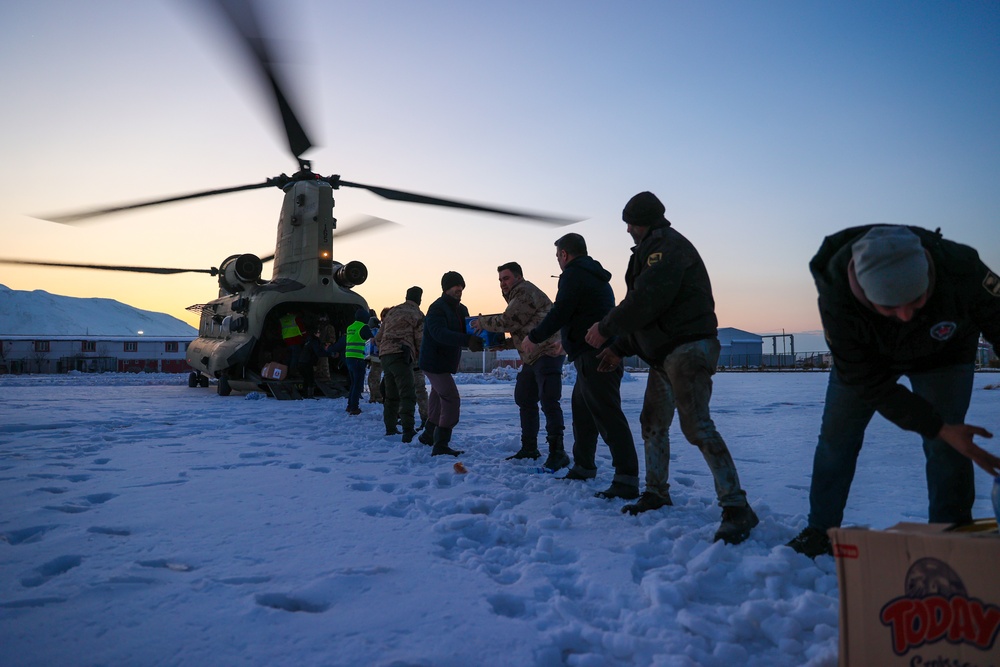 Humanitarian Aid Provided to Turkish Citizens