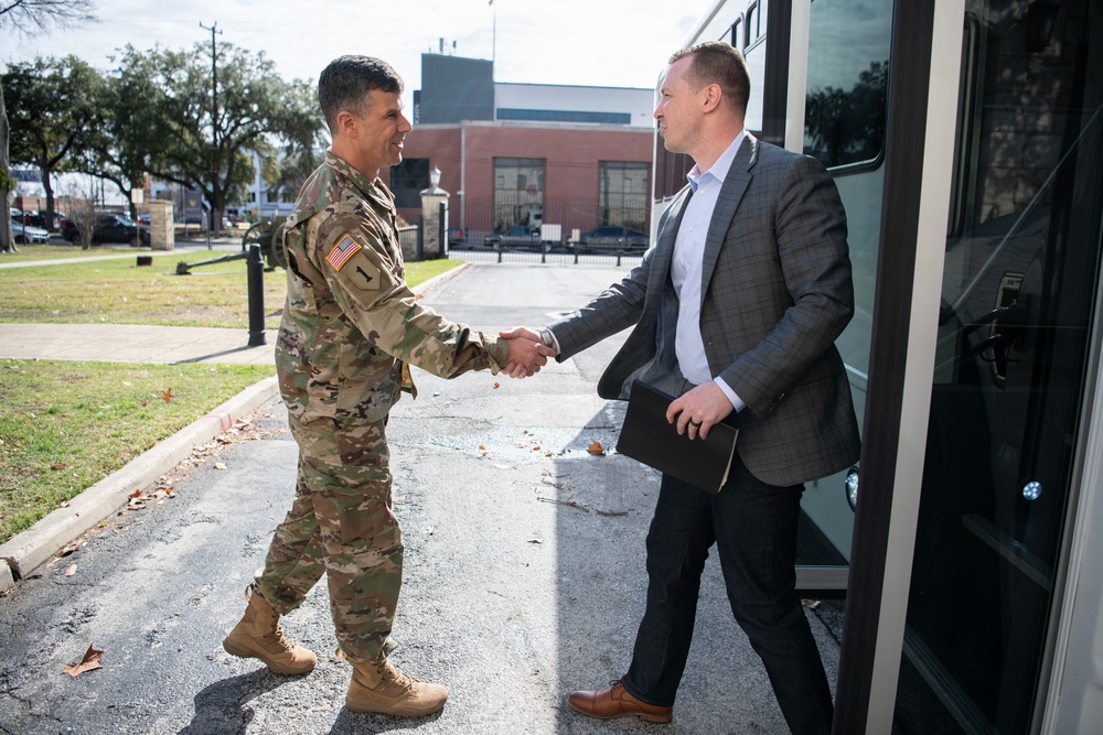 Tim Dill Staff Delegation Visit to Joint Base San Antonio