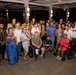Navy League Hosts Dinner for Navy Wounded Warriors