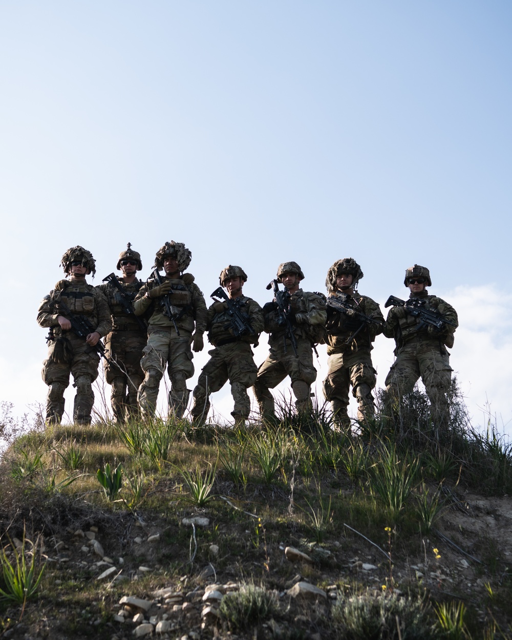 Able Company Paratroopers Conduct Squad Live Fire Exercises