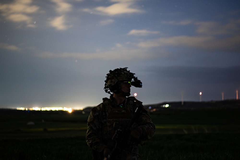 Able Company Paratroopers Conduct Squad Live Fire Exercises