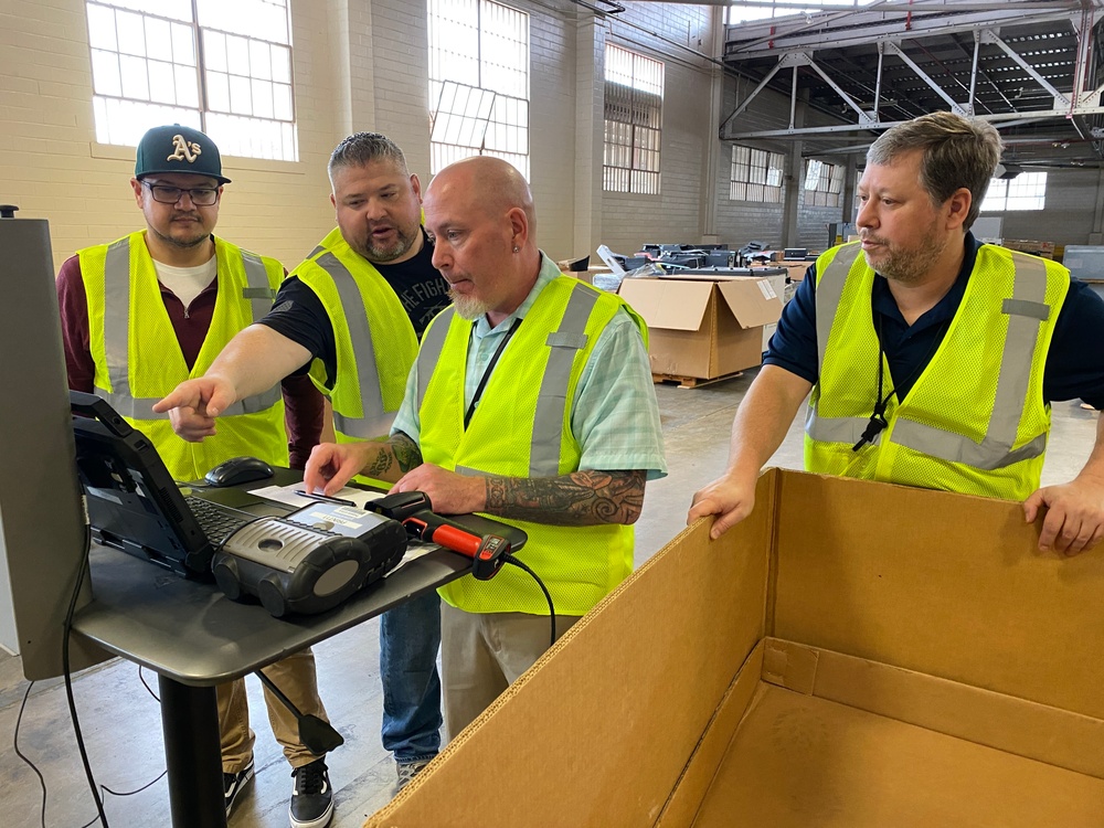 DLA Training Trains DLA Disposition on the New Warehouse Management System