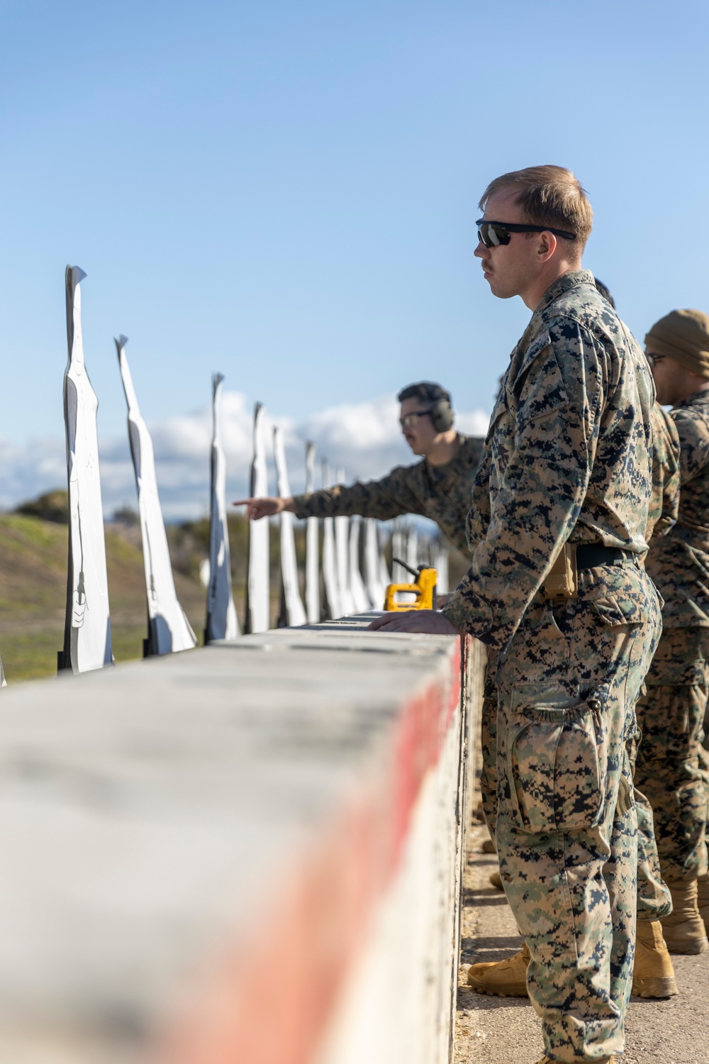 1st ANGLICO conducts Pistol Qualification