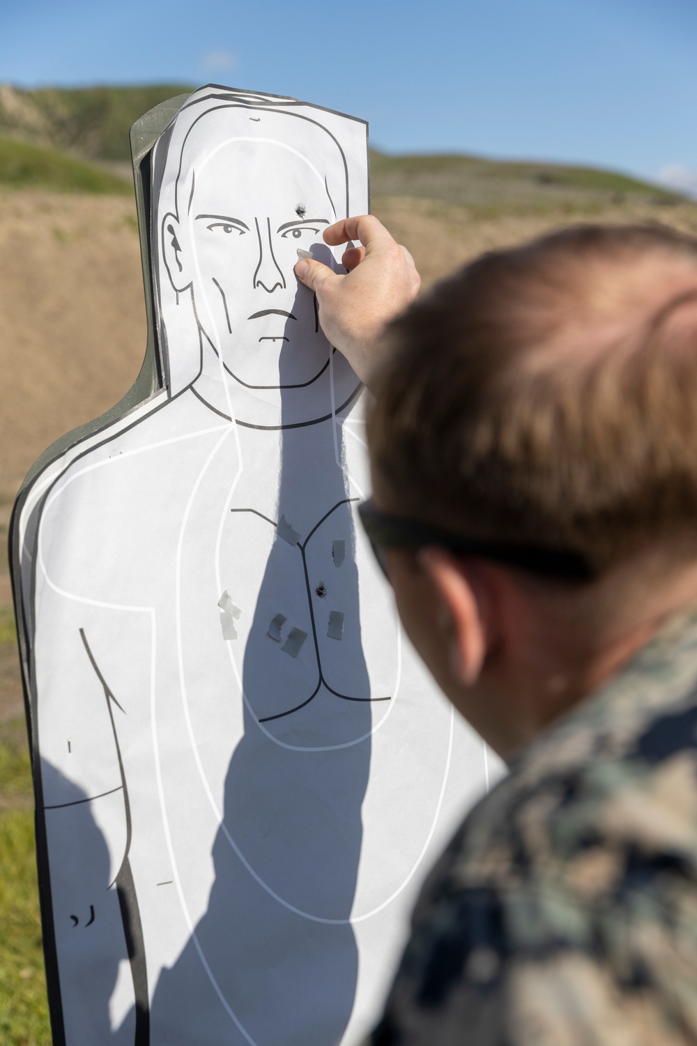 1st ANGLICO conducts Pistol Qualification