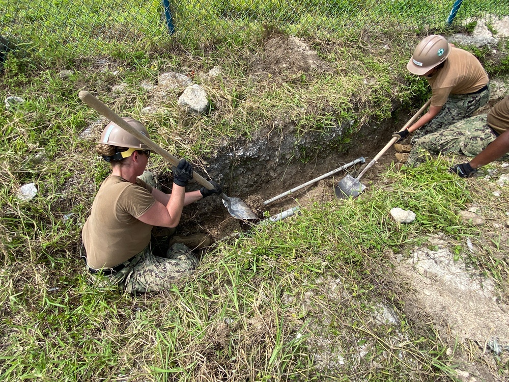 NMCB-5 Operates in Diego Garcia.