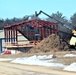 Construction underway for new C-17 load trainer facility at Fort McCoy's Young Air Assault Strip