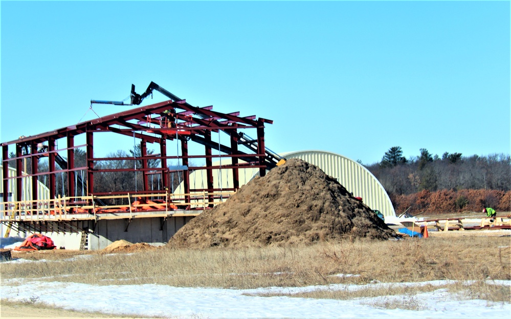 Construction underway for new C-17 load trainer facility at Fort McCoy's Young Air Assault Strip