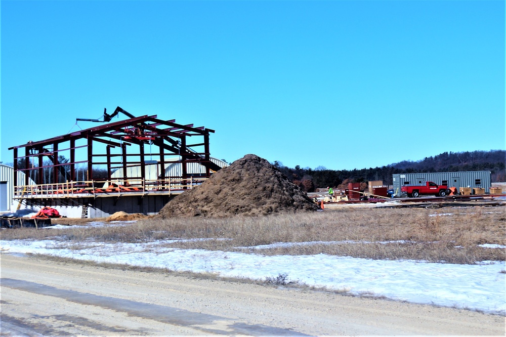 Construction underway for new C-17 load trainer facility at Fort McCoy's Young Air Assault Strip