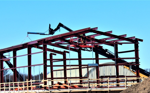 Construction underway for new C-17 load trainer facility at Fort McCoy's Young Air Assault Strip