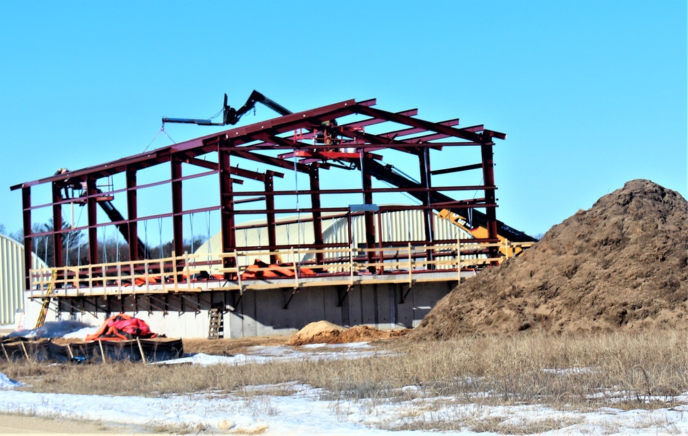 Construction underway for new C-17 load trainer facility at Fort McCoy's Young Air Assault Strip