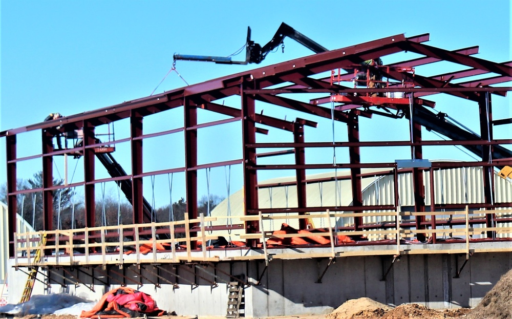 Construction underway for new C-17 load trainer facility at Fort McCoy's Young Air Assault Strip