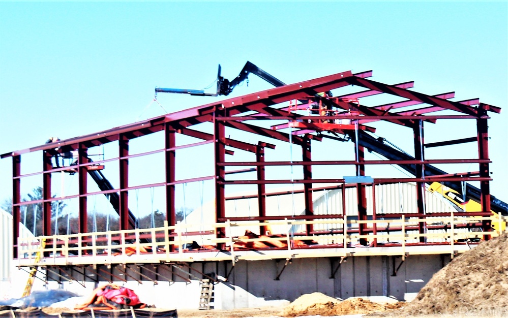 Construction underway for new C-17 load trainer facility at Fort McCoy's Young Air Assault Strip