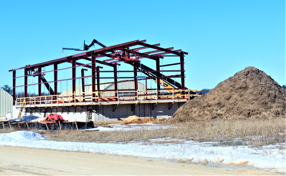 Construction underway for new C-17 load trainer facility at Fort McCoy's Young Air Assault Strip