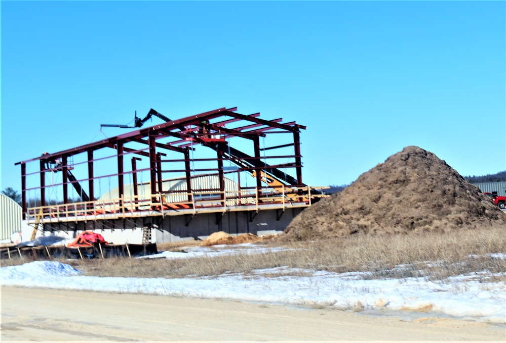 Construction underway for new C-17 load trainer facility at Fort McCoy's Young Air Assault Strip