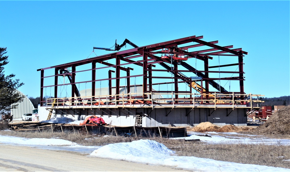 Construction underway for new C-17 load trainer facility at Fort McCoy's Young Air Assault Strip