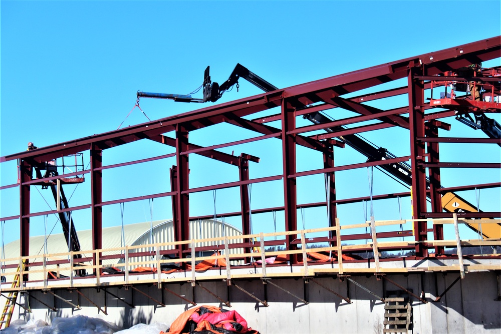 Construction underway for new C-17 load trainer facility at Fort McCoy's Young Air Assault Strip