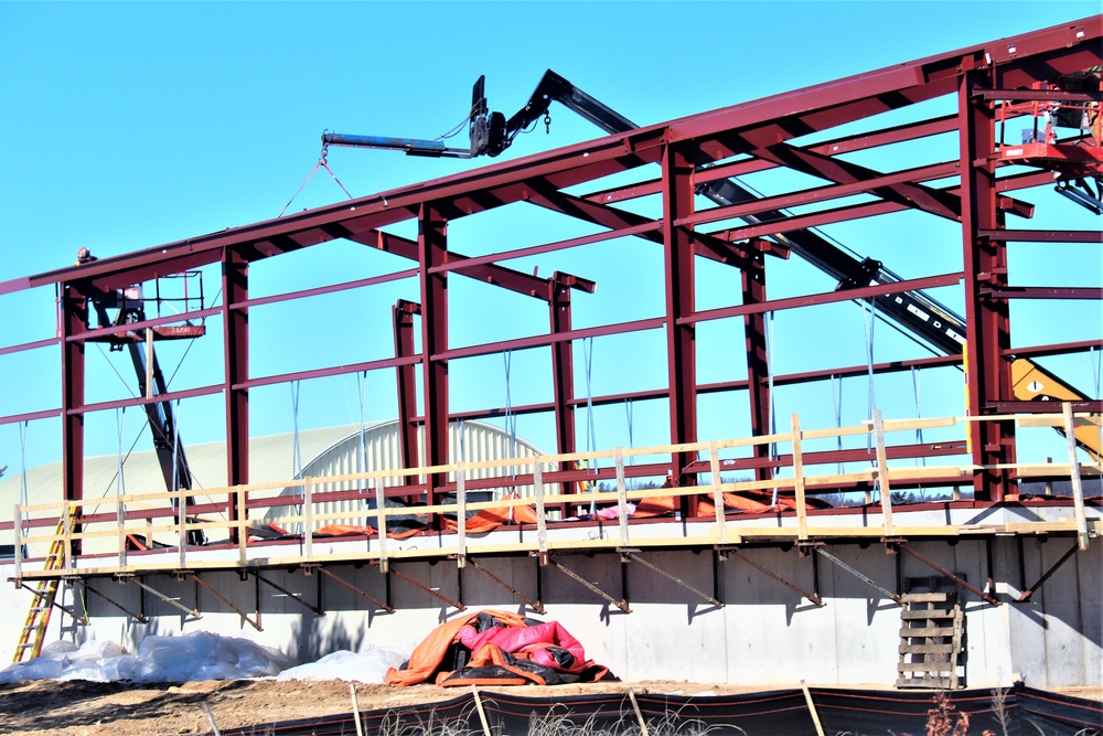 Construction underway for new C-17 load trainer facility at Fort McCoy's Young Air Assault Strip