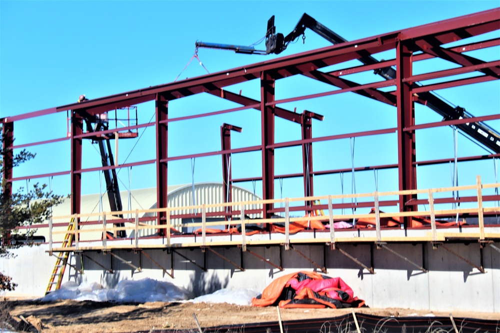 Construction underway for new C-17 load trainer facility at Fort McCoy's Young Air Assault Strip