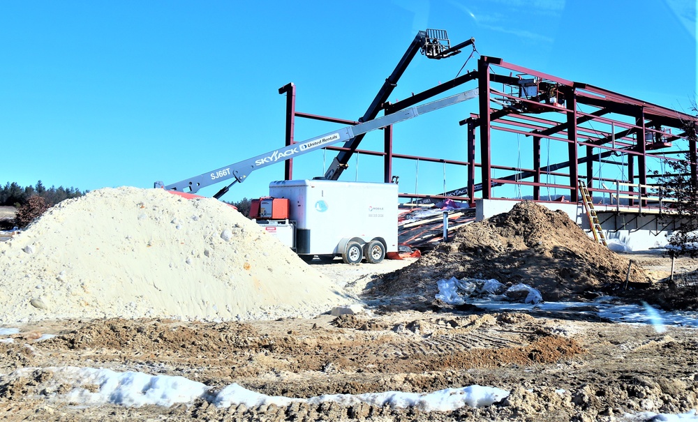 Construction underway for new C-17 load trainer facility at Fort McCoy's Young Air Assault Strip