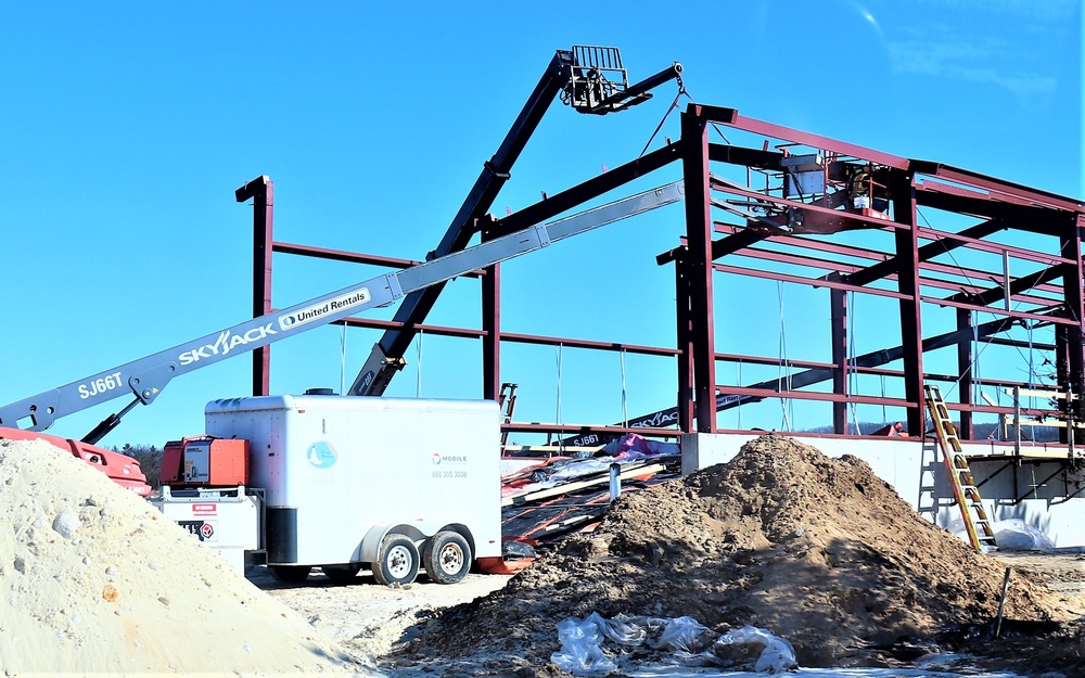 Construction underway for new C-17 load trainer facility at Fort McCoy's Young Air Assault Strip