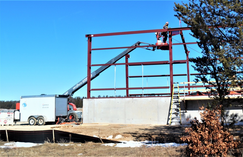 Construction underway for new C-17 load trainer facility at Fort McCoy's Young Air Assault Strip