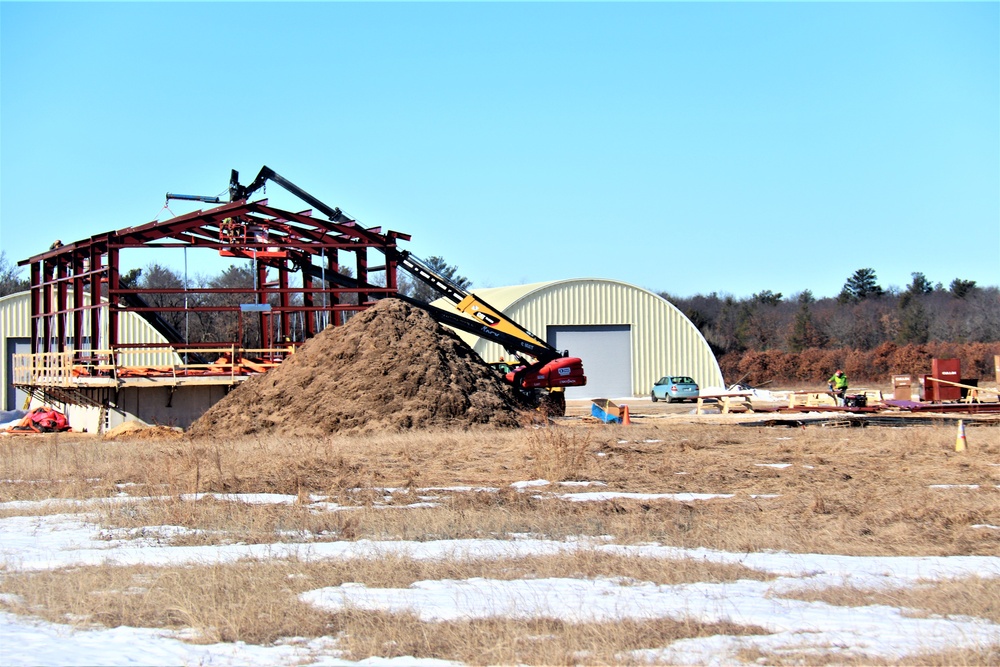 Construction underway for new C-17 load trainer facility at Fort McCoy's Young Air Assault Strip