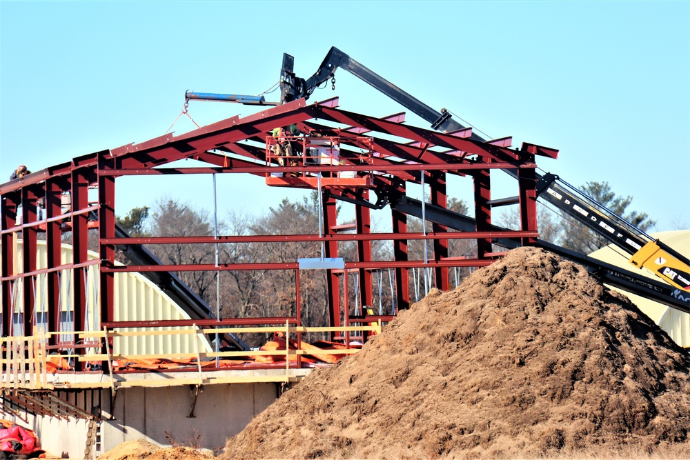 Construction underway for new C-17 load trainer facility at Fort McCoy's Young Air Assault Strip