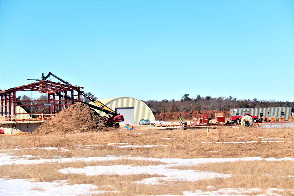 Construction underway for new C-17 load trainer facility at Fort McCoy's Young Air Assault Strip