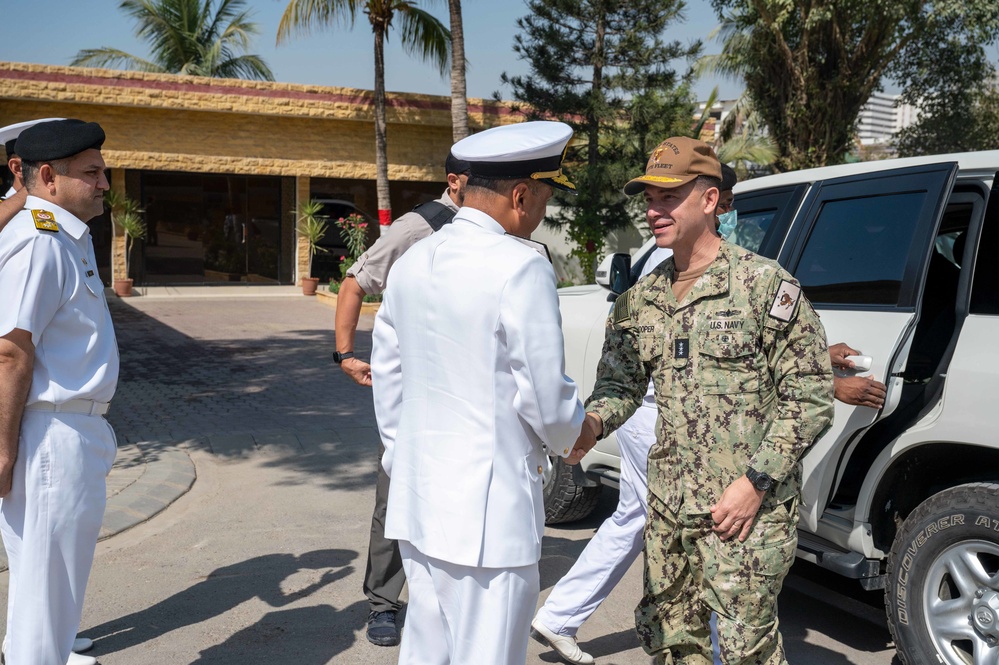 U.S. Donates Equipment to Pakistan Navy School after Participating in Naval Exercise