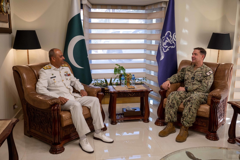 U.S. Donates Equipment to Pakistan Navy School after Participating in Naval Exercise