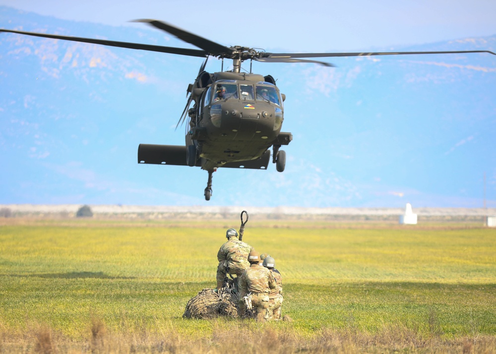 The 101st Air Assault Multi-national training in Greece