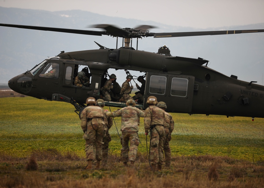 The 101st Air Assault Multi-national training in Greece