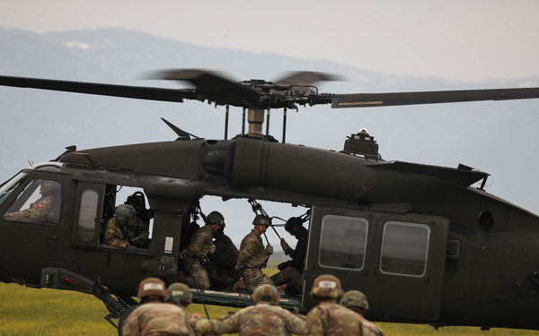 The 101st Air Assault Multi-national training in Greece