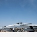 U.S. Navy F-18s on display at Aero India 23