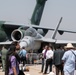 U.S. Navy F-18s on display at Aero India 23