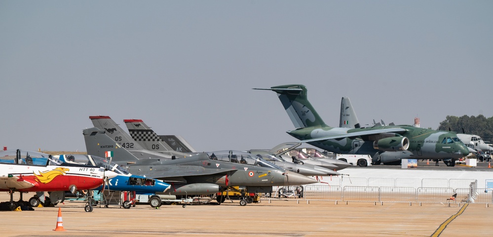 U.S. military and Indian Air Force build partnerships at Aero India 23